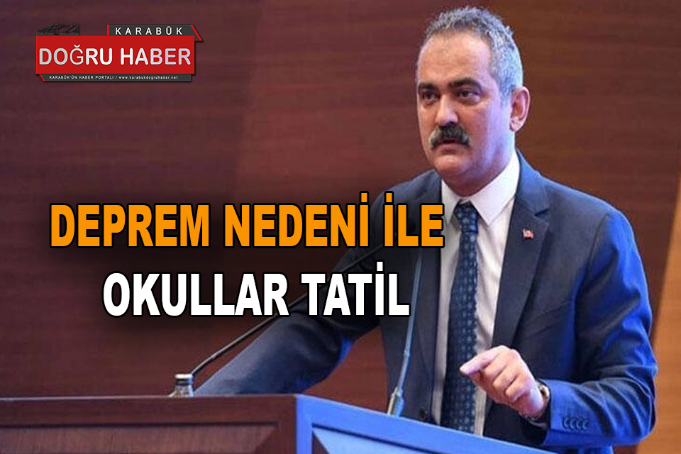 TÜM TÜRKİYE’DE OKULLAR TATİL EDİLDİ İŞTE DETAYLAR…