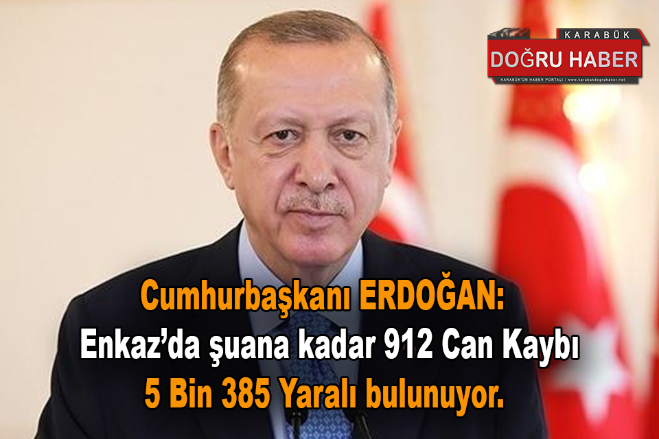 Cumhurbaşkanı Erdoğan, AFAD Başkanlığında açıklamalarda bulundu