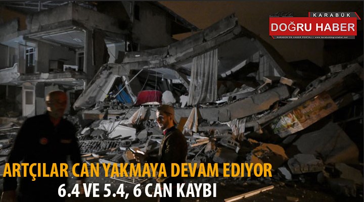 Hatay’da 6.4 ve 5.8’lik İki Büyük Artçı Deprem Meydana Geldi