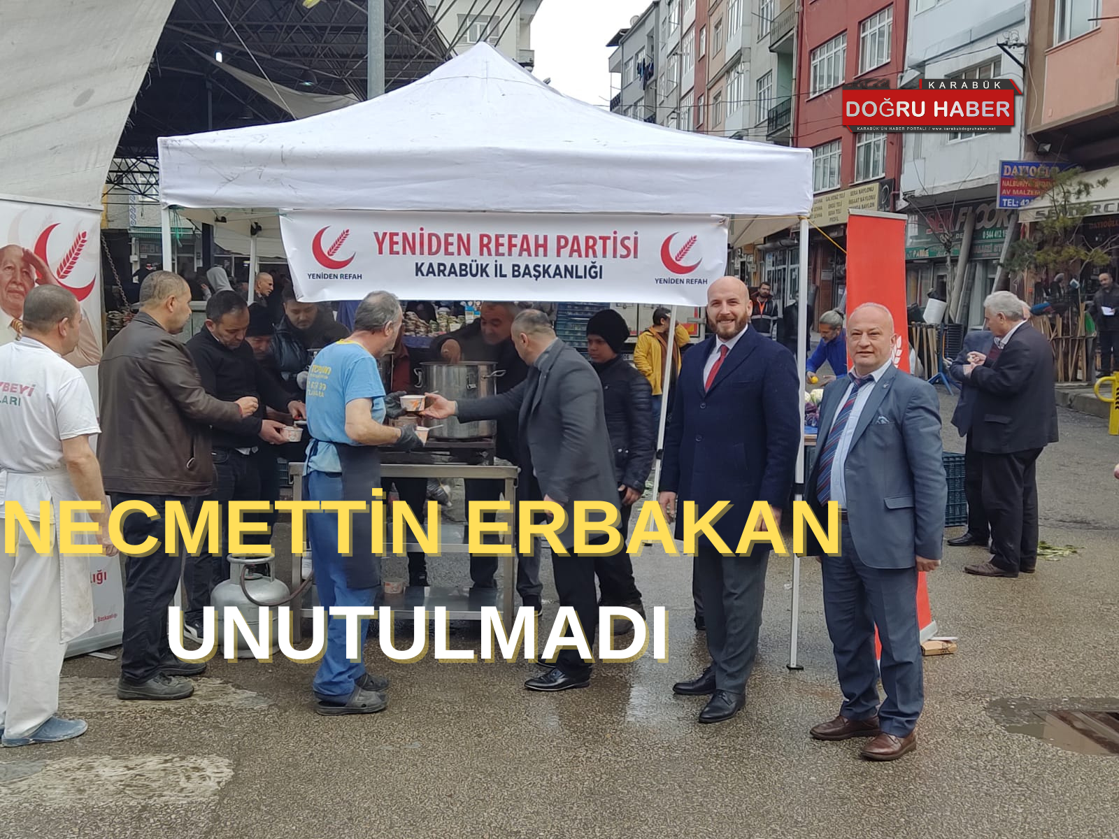 NECMETTİN ERBAKAN UNUTULMADI