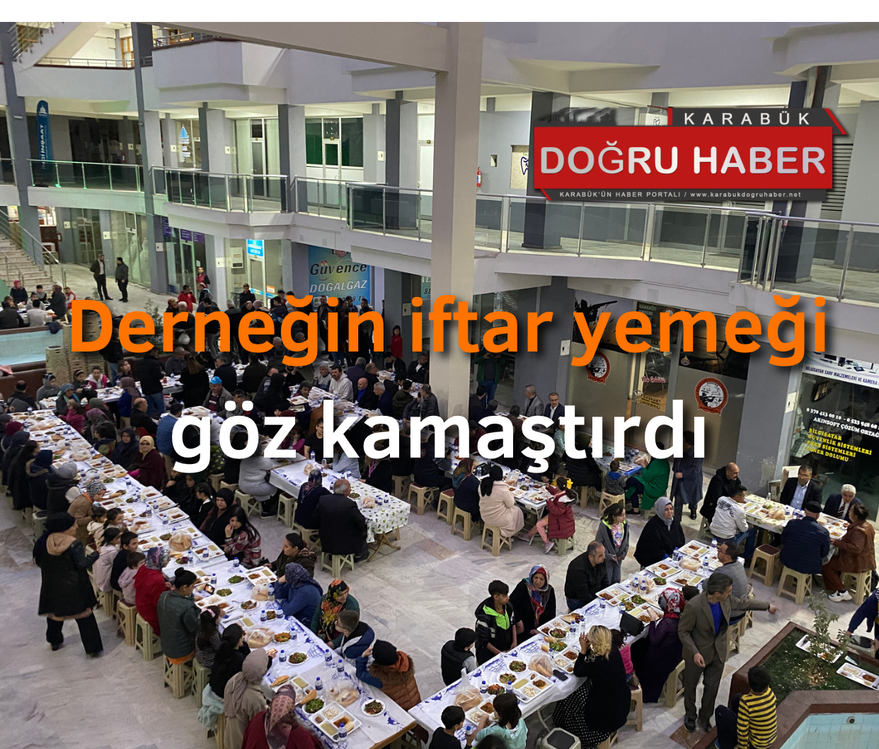 Derneğin İftar Yemeği Göz Kamaştırdı.