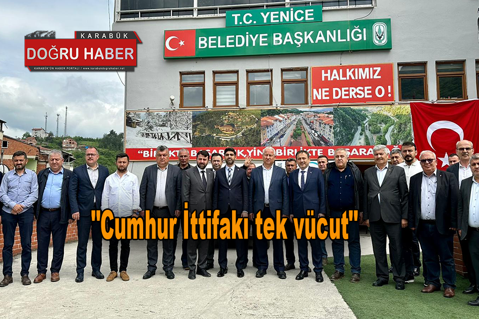 “Cumhur İttifakı tek vücut”