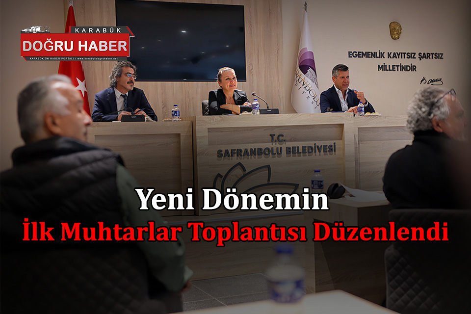 Başkan Köse Yeni Dönemin İlk Muhtarlar Toplantısını Düzenledi