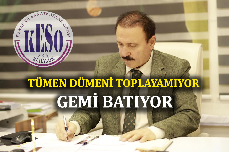 TÜMEN DÜMENİ TOPLAYAMIYOR GEMİ BATIYOR