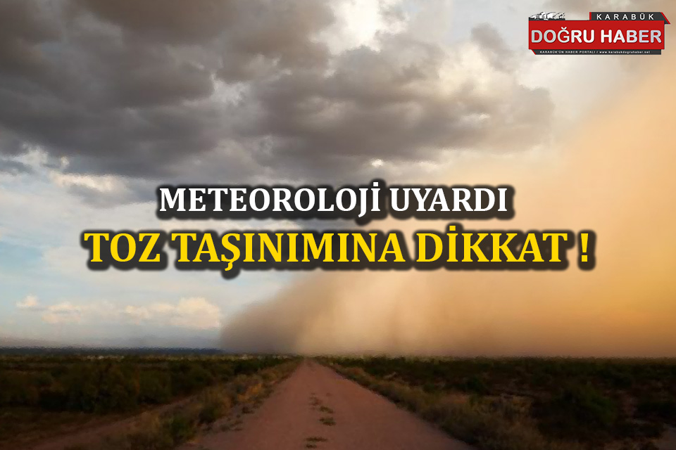 Meteorolojiden Uyarı