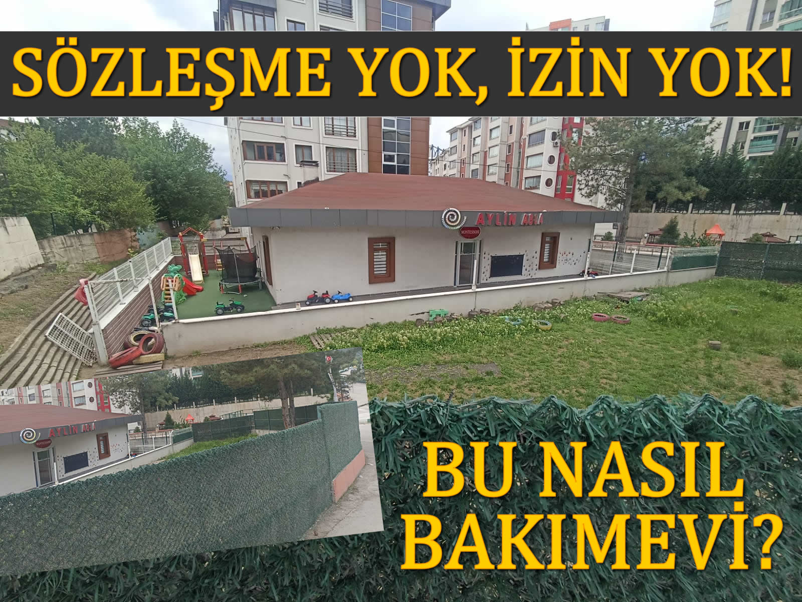 SÖZLEŞME YOK, İZİN YOK! BU NASIL BAKIMEVİ?