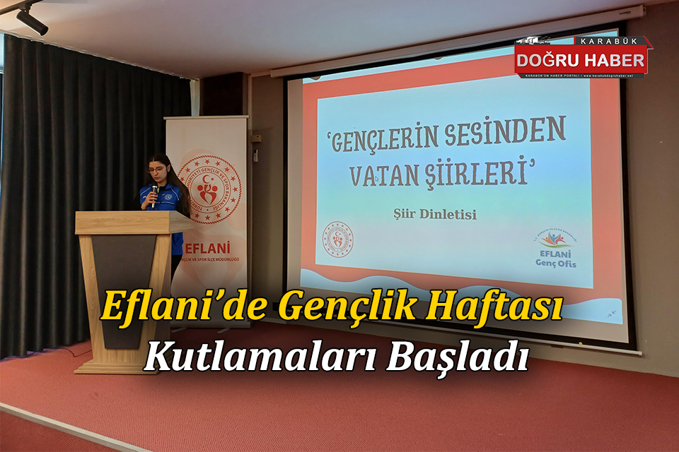 Eflani’de ‘Gençlerin Seslerinden Vatan Şiirleri’ Şiir Dinletisi