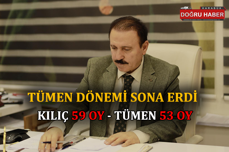 TÜMEN DÖNEMİ SONA ERDİ!