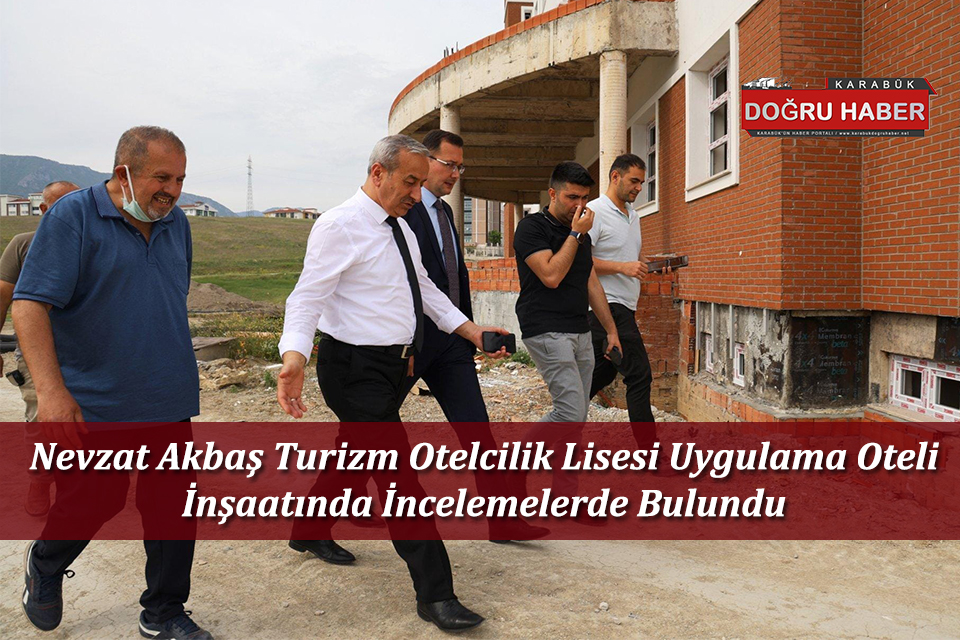 Otelcilik ve Turizm Meslek Lisesi ve Uygulama Oteli İkmal İnşaatı Devam Ediyor