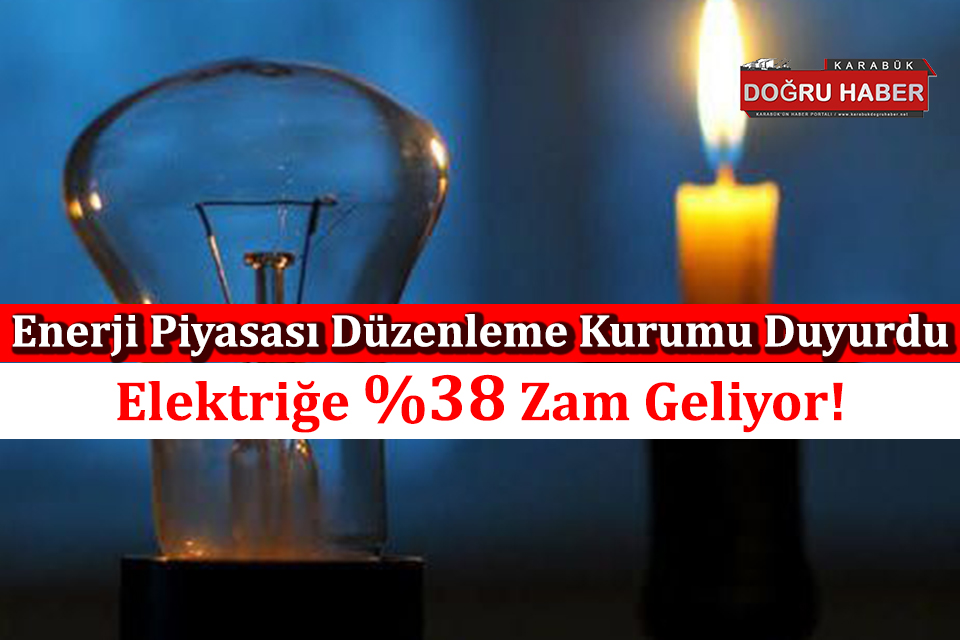 Elektriğe Büyük Zam!