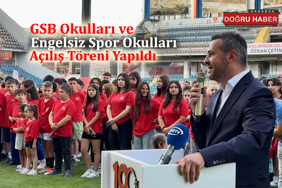 GSB SPOR OKULLARI VE ENGELSİZ SPOR OKULLARI AÇILIŞ TÖRENİ YAPILDI