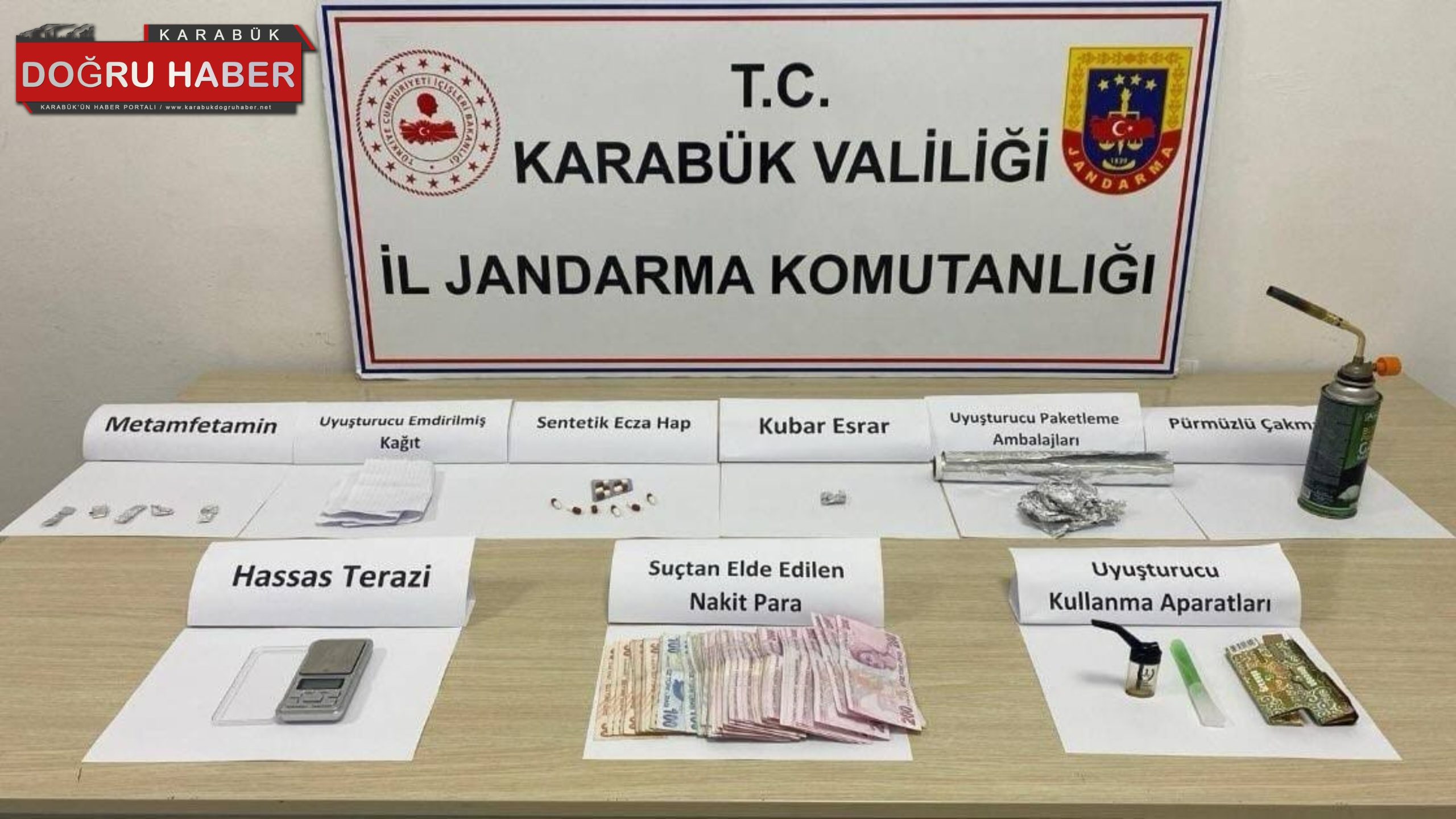 Karabük’te Uyuşturucu Operasyonu: 2 Gözaltı