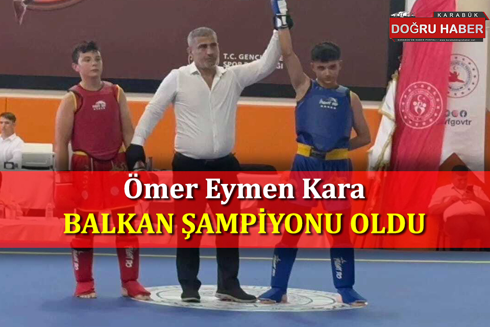 Milli Sporcu Ömer Eymen Kara, 7. Açık Balkan Şampiyonası ve Avrasya Kupası’nda Tarih Yazdı!