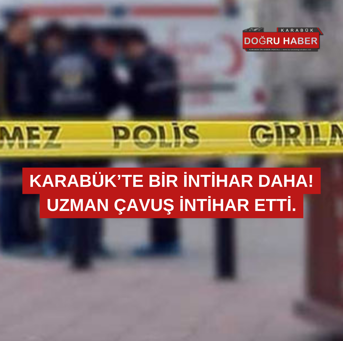 Karabük’te Bir İntihar Vakası Daha!