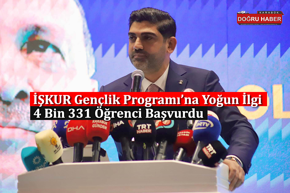 İŞKUR Gençlik Programı’na 4 Bin 331 Öğrenci Başvurdu