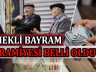 EMEKLİ BAYRAM İKRAMİYESİ BELLİ OLDU!