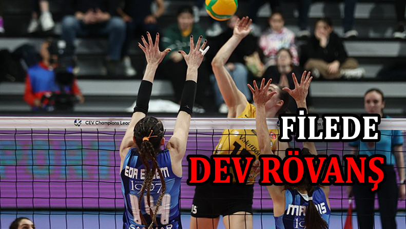 Fenerbahçe ve Vakıfbank Rövanş İçin Sahada