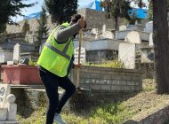 Karabük Belediyesi, Mezarlıklarda Temizlik Çalışmalarına Başladı