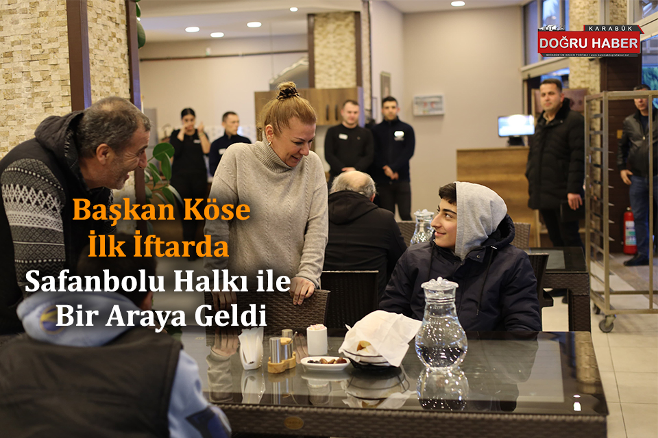 Başkan Köse Askıda İftar Uygulamasında Halk İle Bir Araya Geldi