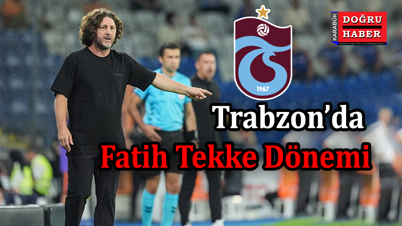 Trabzonspor Fatih Tekke’yi açıkladı