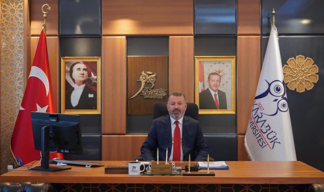 Karabük Üniversitesi Rektörü Prof Dr. Fatih Kırışık 1 Mayıs Emek