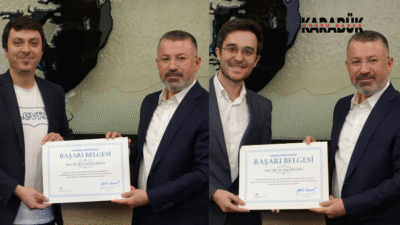 Karabük Üniversitesi öğretim elemanları, akademik alanda başarı yakalamaya devam ediyor.