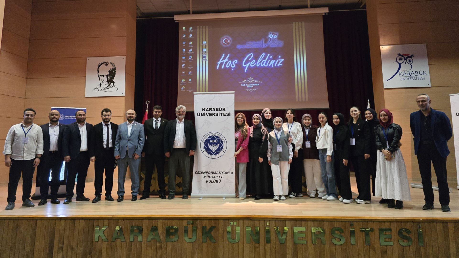 KBÜ’de düzenlenen çalıştayda hukuki, psikolojik ve siyasi açılardan dezenformasyonun topluma