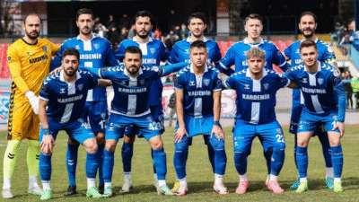 Karabük’ü TFF 3.Lig’de temsil eden Karabük İdman Yurdu ligin son