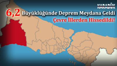 İstanbul’da şiddetli bir deprem meydana geldi. Deprem Marmara Bölgesi ve