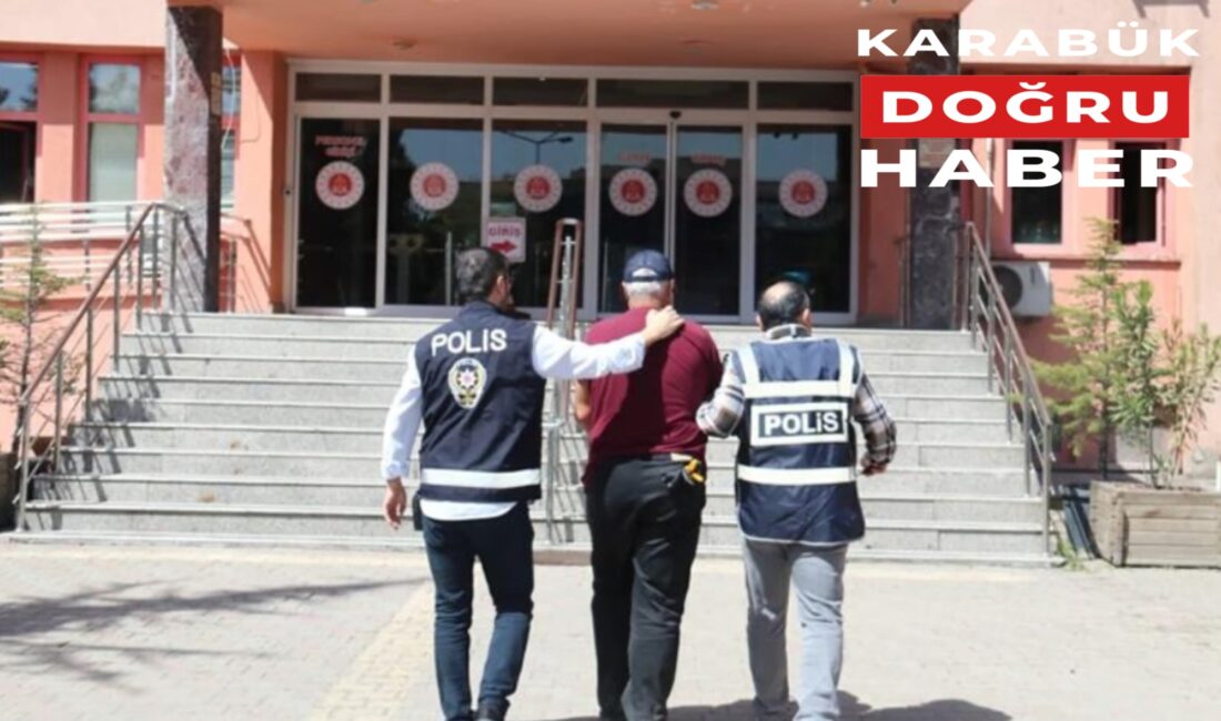 Karabük’te çeşitli suçlardan hakkında kesinleşmiş 9 yıl 4 ay 26