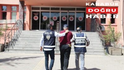 Karabük’te çeşitli suçlardan hakkında kesinleşmiş 9 yıl 4 ay 26