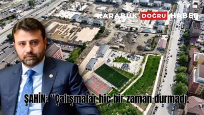 AK Parti Genel Sekreter Yardımcısı ve Karabük Milletvekili Cem Şahin,