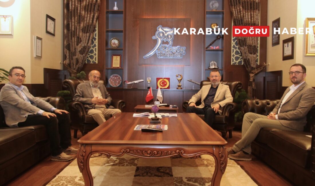 Karabük Üniversitesi Rektörü Prof. Dr. Fatih Kırışık, farklı üniversitelerden gelen