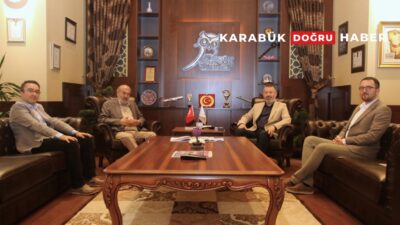 Karabük Üniversitesi Rektörü Prof. Dr. Fatih Kırışık, farklı üniversitelerden gelen