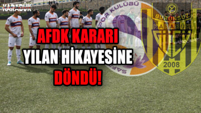 Karabük Metin Güney 1.Amatör Ligi Play Off  Çeyrek Finali’nde oynanan