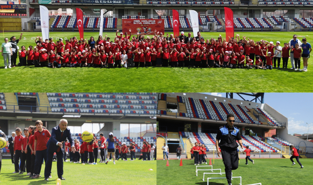 Gençlik ve Spor Bakanlığı tarafından organize edilen “Minik Adımlardan Büyük