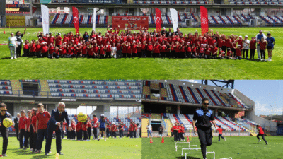 Gençlik ve Spor Bakanlığı tarafından organize edilen “Minik Adımlardan Büyük