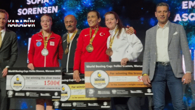 Karabüklü Milli boksör Elif Güneri madalya koleksiyonuna bir yenisini daha