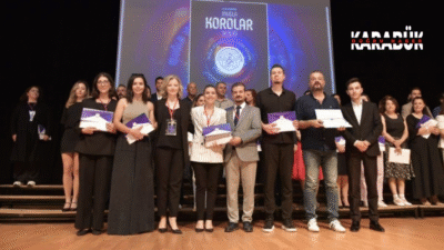 Karabük Üniversitesi Korosu, farklı ülkelerden katılımcıların buluştuğu Muğla’daki uluslararası şenlikte