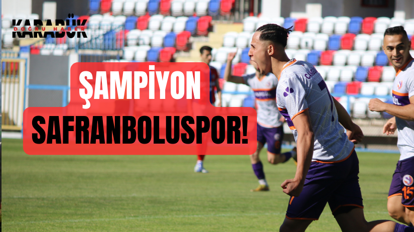 KARABÜK AMATÖR LİG’DE ŞAMPİYON SAFRANBOLU Karabük 1.Amatör Futbol Ligi 2024-2025 Metin Güney Sezonu Play Off