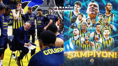 Fenerbahçe Euroleague finalinde Monaco’yu 81-70 mağlup ederek basketbolda Avrupa basketbolunun