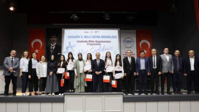 Milli Eğitim Bakanlığı Ortaöğretim Genel Müdürlüğü tarafından başlatılan “Liselerde Bilim