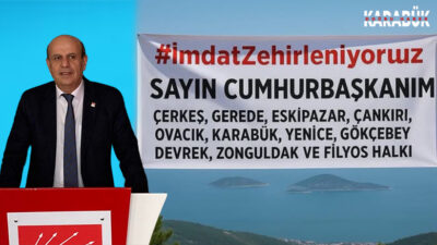 CHP Karabük eski İl Başkanı Abdullah Çakır, çevre kirliliğine dikkat