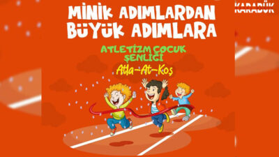 T.C. Gençlik ve Spor Bakanlığı himayesinde, çocukların spora teşvik edilmesi
