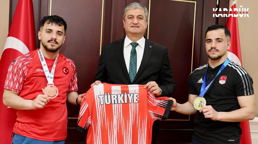 Karabük Valisi Mustafa Yavuz, İtalya’nın Venedik kentinde düzenlenen Dünya Ümit,