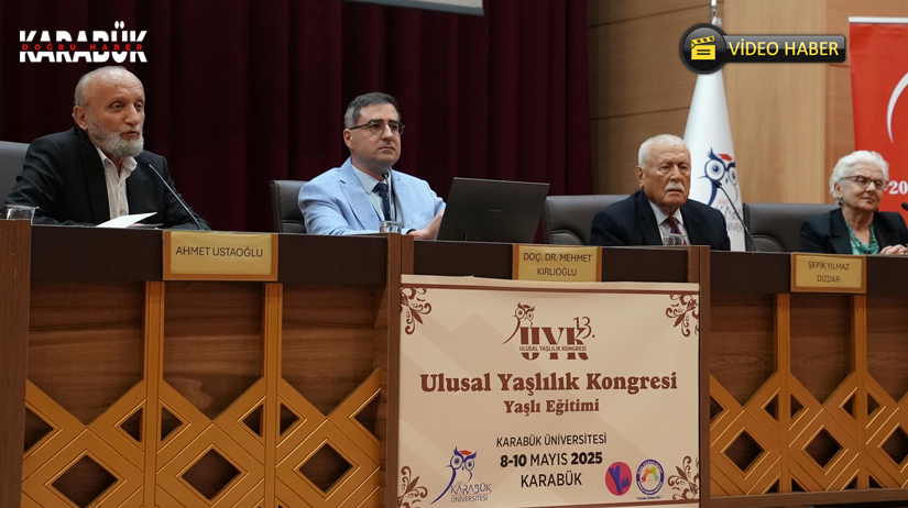 “Yaşlı Eğitimi” temasıyla düzenlenen kongrede, yaşlı bireylerin eğitimi ve toplumsal