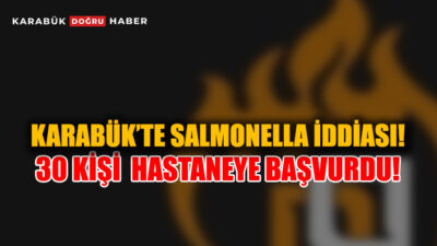 Karabük’te yüzlerce kişinin yemek yediği bir fast-food zincirinden yemek alan