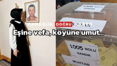 Eflani’nin tarihine adını yazdıran Emel Safran, ilçenin ilk kadın muhtarı