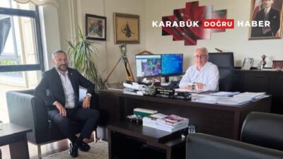 Eskipazar Belediye Başkanı Civa, Fen İşleri personeliyle birlikte gerçekleştirdiği Ankara