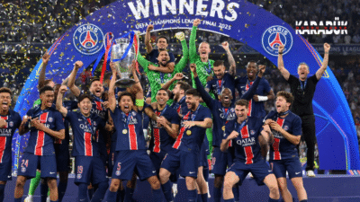 Münih’teki finalde İnter’i 5-0 mağlup eden PSG, ilk kez bu